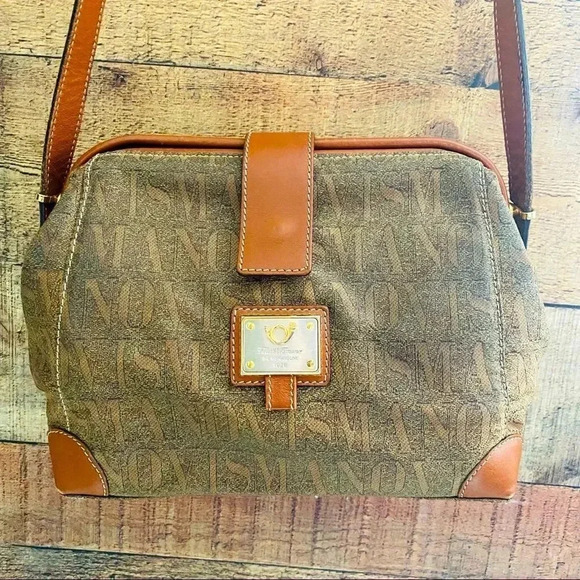 Flavi Vismano Vintage Italian Leather Crossbody - Picture 2 of 10